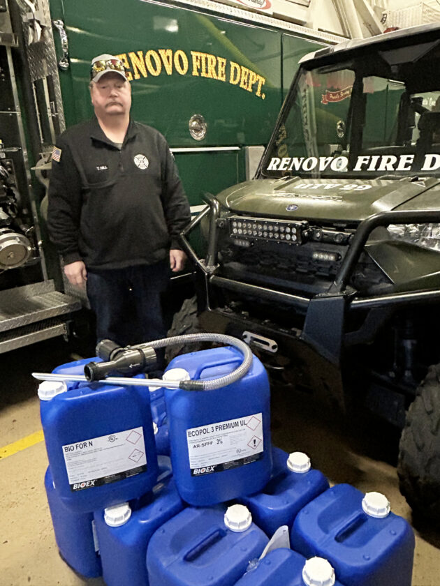 Renovo Fire Dept. receives over 15K in grants for equipment News